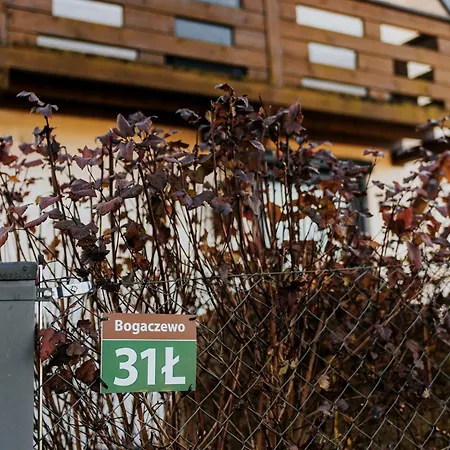 Nad Jeziorem Bogaczewo Prázdninový dům Güldenboden